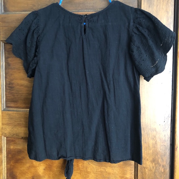 Black crop top - Picture 2 of 3